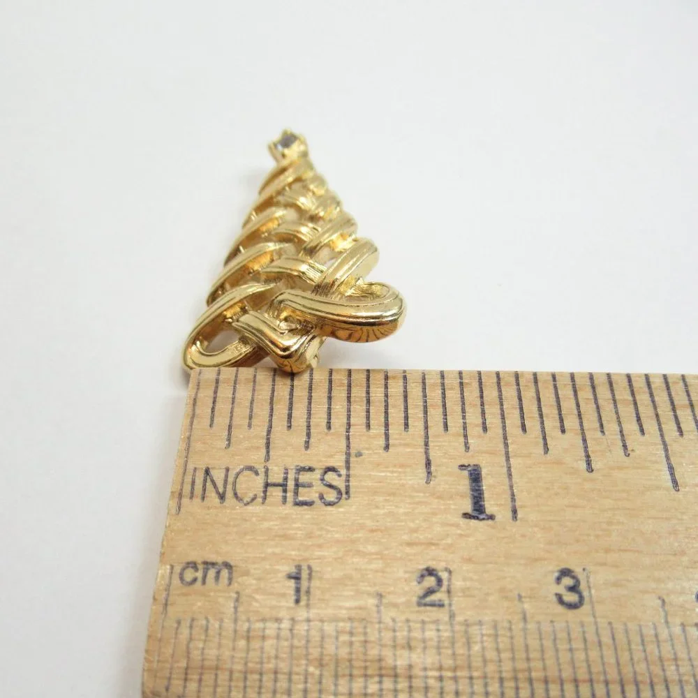 Avon Ribbon tree Brooch